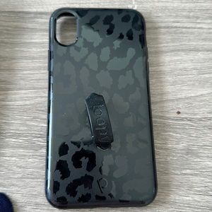 Loopy iPhone X/xs midnight leopard case